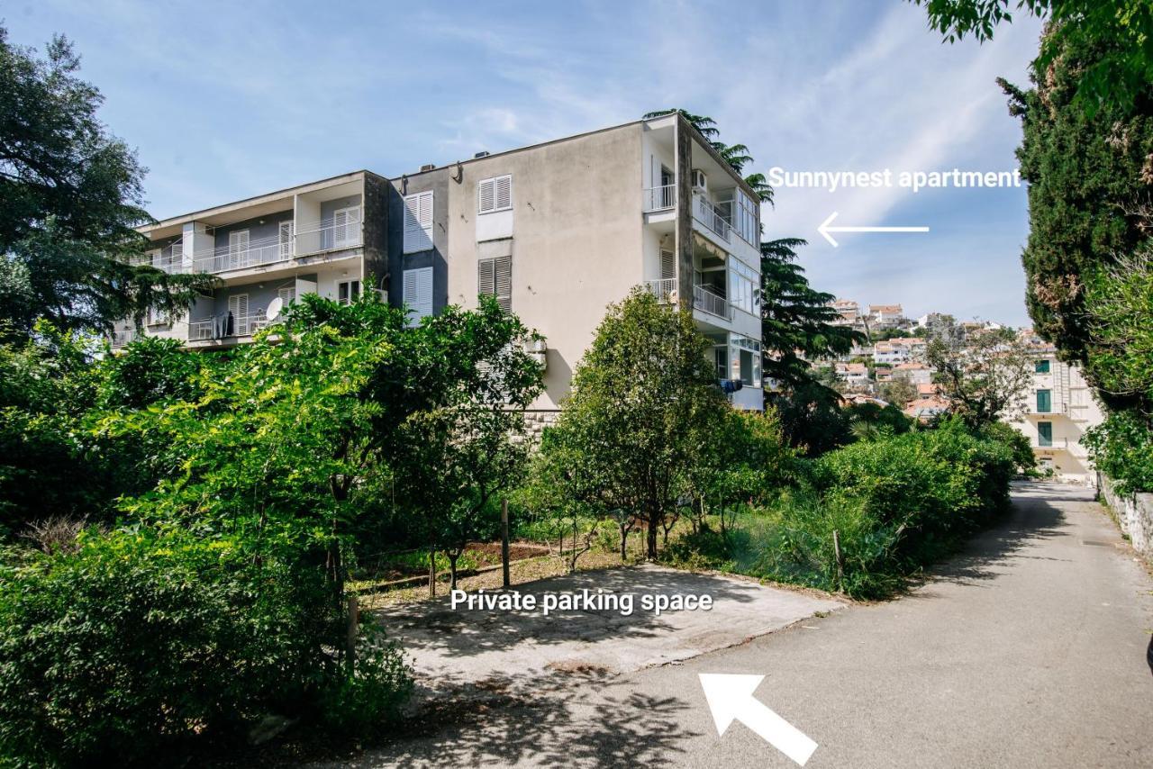 Sunnynest Apartment - 3Br Apt With Free Parking & Wi-Fi, Close To Lapad Bay Beach ドゥブロブニク エクステリア 写真